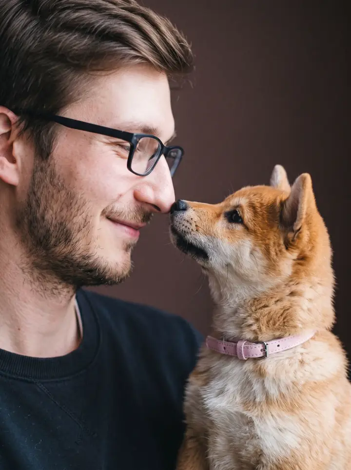 Nose to nose sample portrait